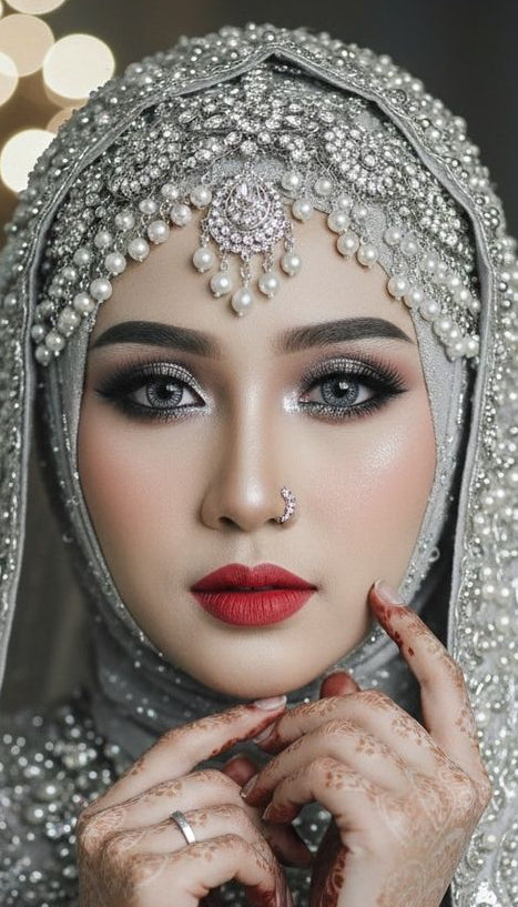 2 TONE GREY 🩶 – Premium Bridal Eye Lenses