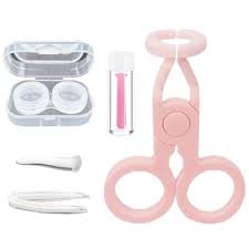 Contact Lens Eyelid Stretcher Spread Out Eyelids For Beginners Scissor Shaped Contact Lens Wearing Auxiliary Tools | Contact Lens Accessories Case |